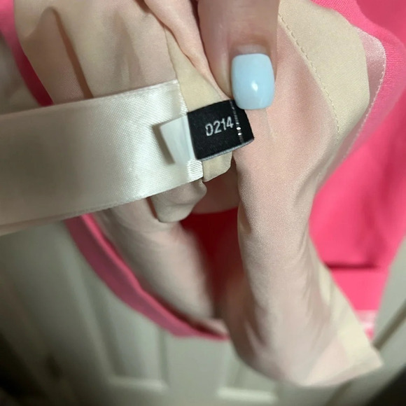 Kate Spade Barbie Pink Boat Neck Cap Sleeve Back Zip Sheath Dress Size XS - Picture 4 of 4